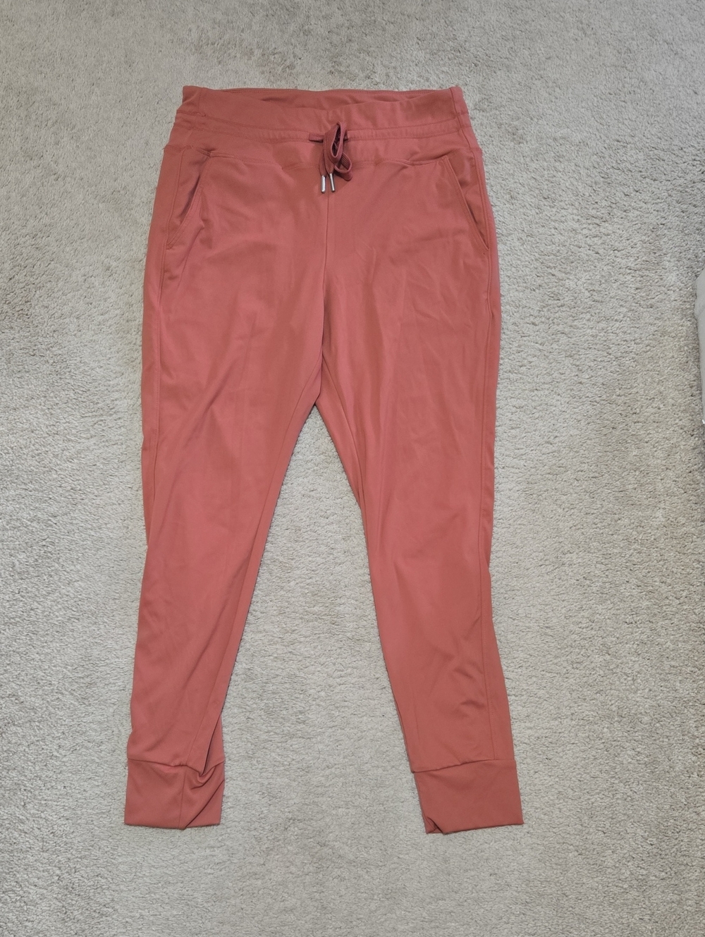 HALARA Rust Red Track Joggers
